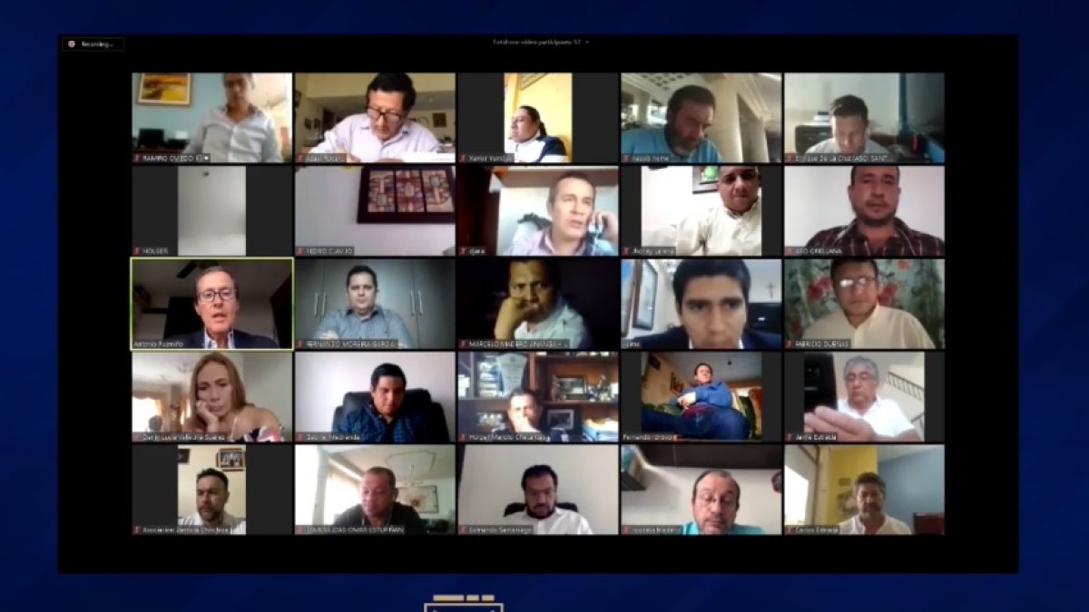 El Congreso Extraordinario de la FEF se desarrolló de forma virtual este viernes 1 de mayo.