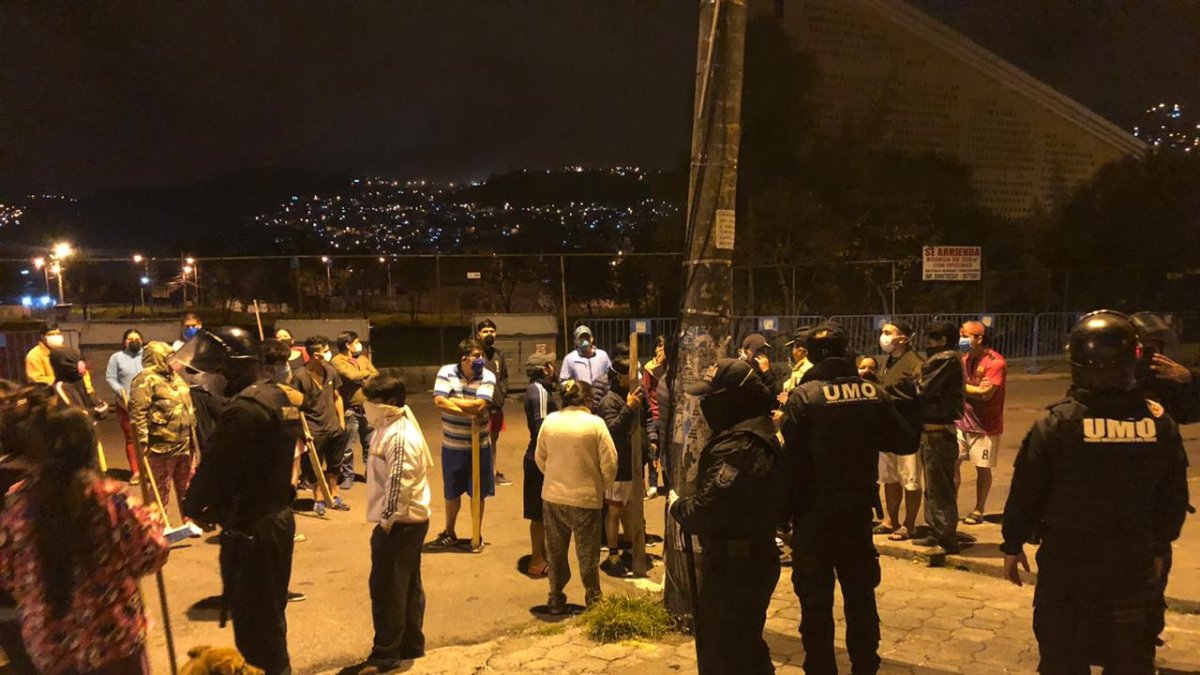 En el sur de Quito hubo el intento de secuestro de un menor. La negociación de una hora y media permitió su liberación.