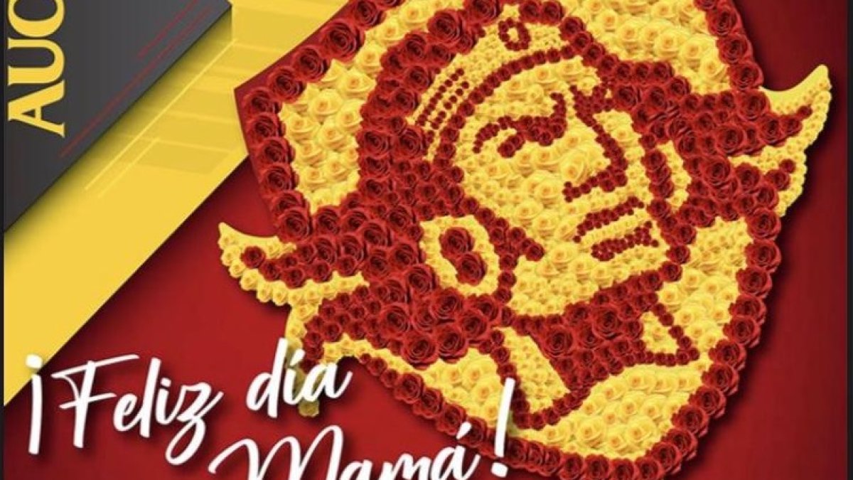 Arreglo floral virtual que envía Aucas a las madres por su día.