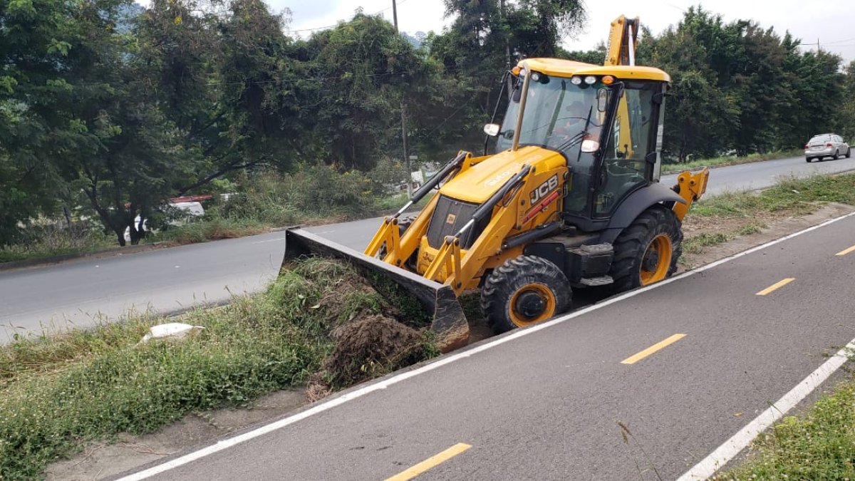 Hecho. En el sitio iniciaron los trabajos de mantenimiento.