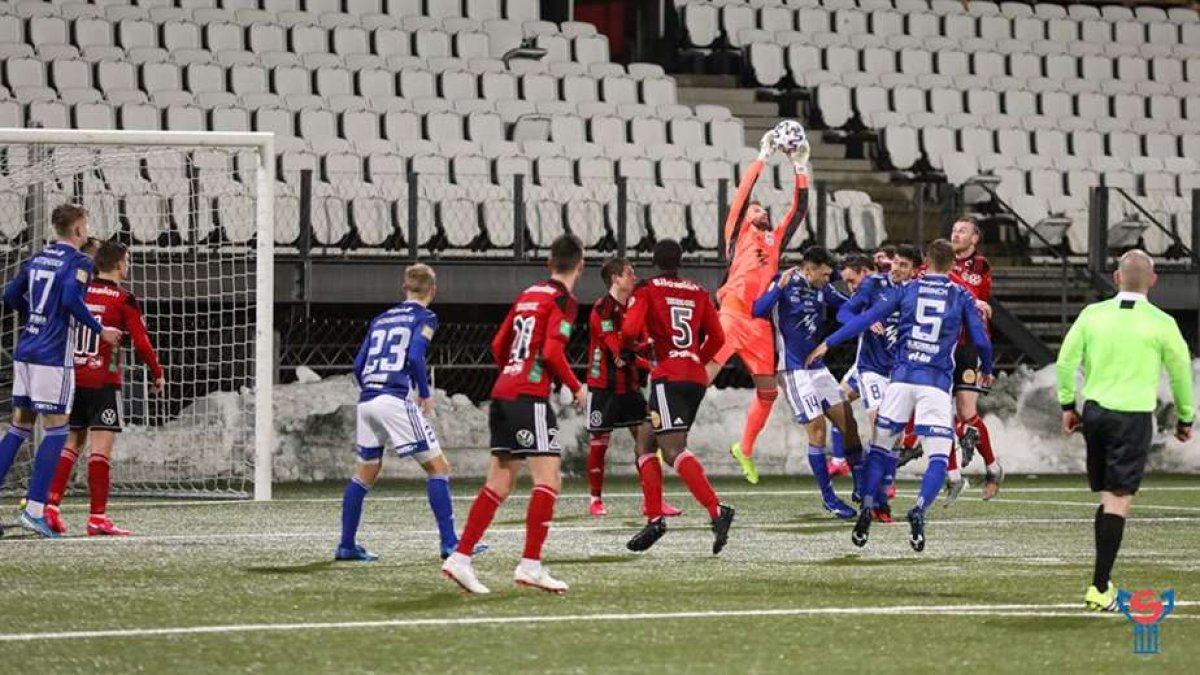 El torneo de Islas Feroe volvió el fin de semana sin público en las gradas.