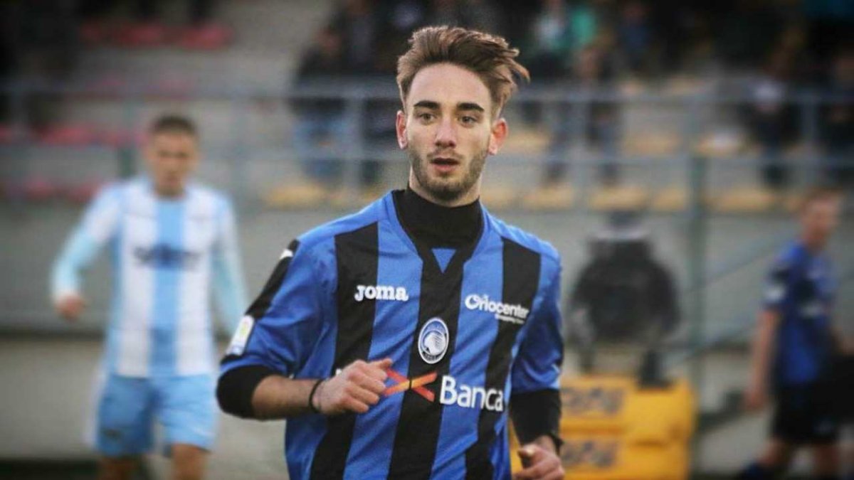 Andrea Rinaldi, jugador crecido en la cantera del Atalanta, sufrió un aneurisma.