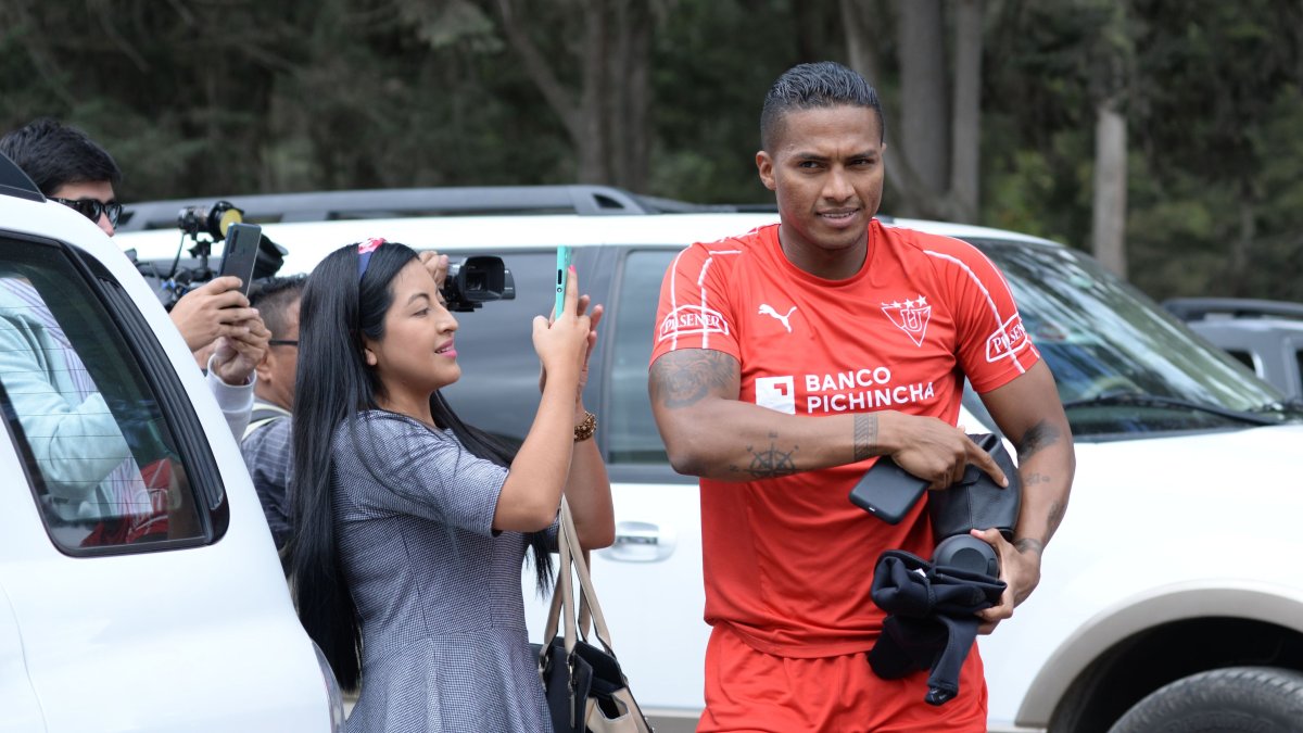 Antonio Valencia, jugador de Liga de Quito, se mostró en contra de la labor de Francisco Egas en la FEF.