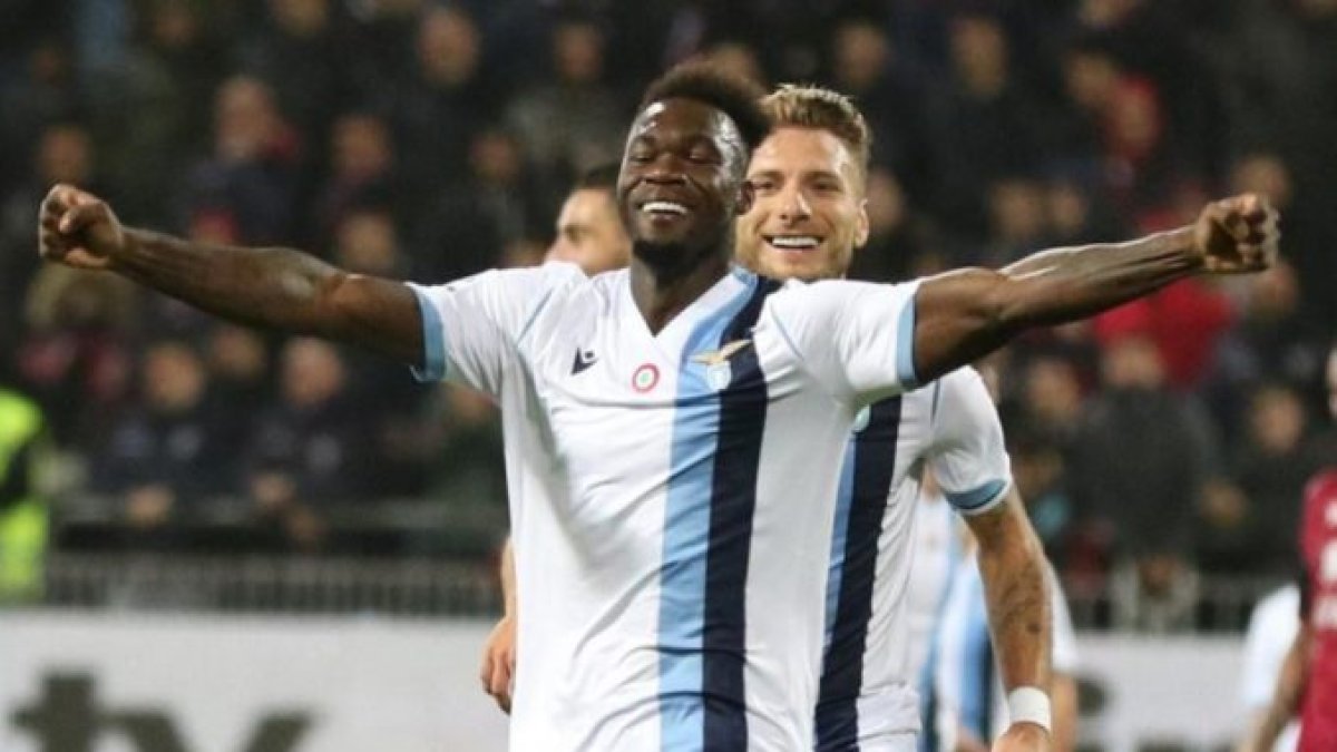 Felipe Caicedo, delantero ecuatoriano del Lazio, aún no tiene fecha para volver a disputar el campeonato.
