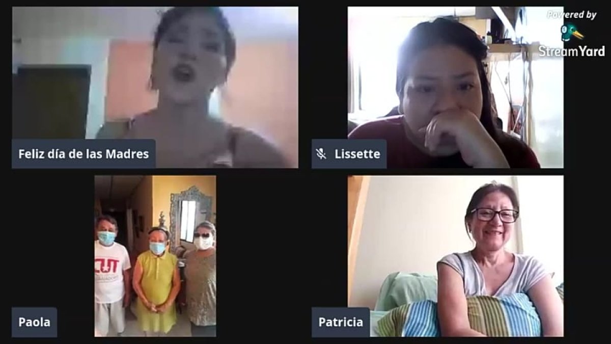 Presentación. Artistas guayaquileños compartieron su talento a través de las pantallas.