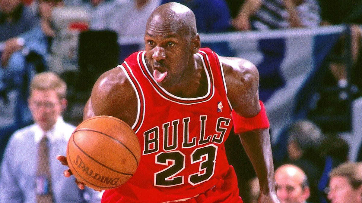 Michael Jordan, quien para muchos ha sido el mejor basquetbolista de todos los tiempos.
