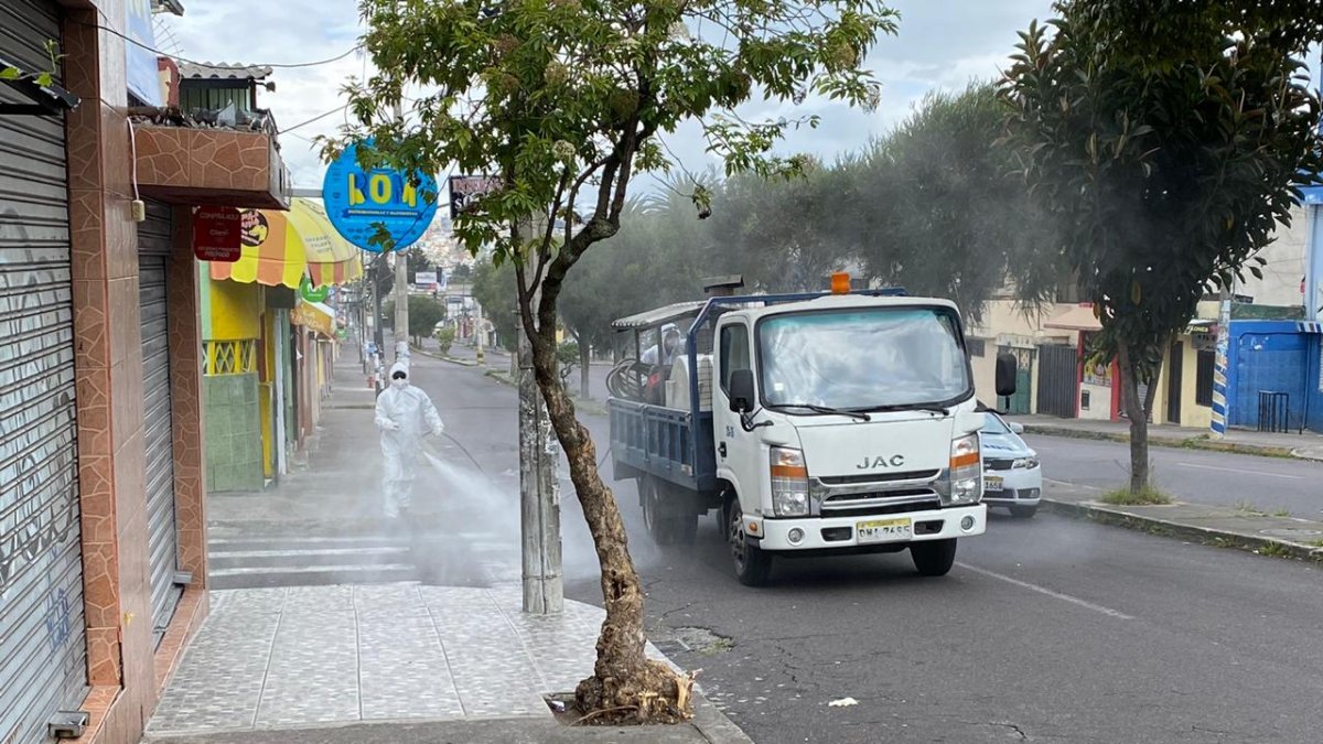 Los materiales adquiridos por los municipios para la desinfección de las ciudades serán auditados.