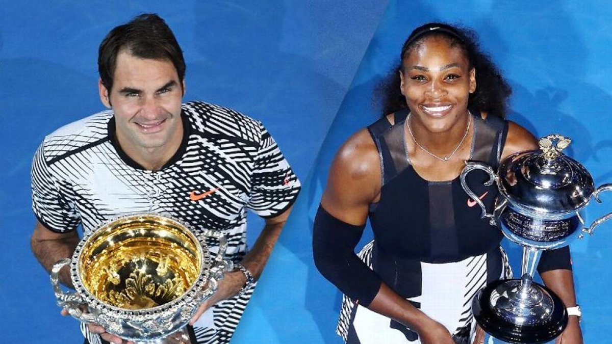 Roger Federer y Serena Williams, ambos ya con 38 años de edad, son a criterio de la extenista los que más sentirán más la ausencia este año de Wimbledon.