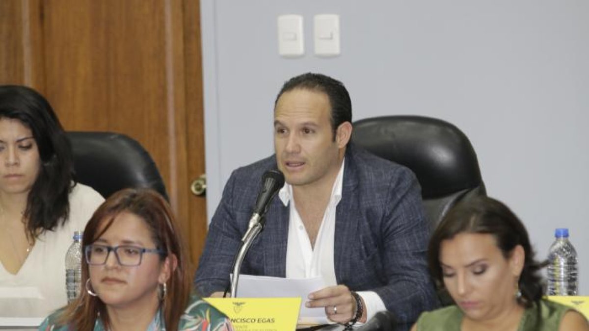 Francisco Egas estuvo en la reunión virtual de la Conmebol en calidad de presidente de la Ecuafútbol.