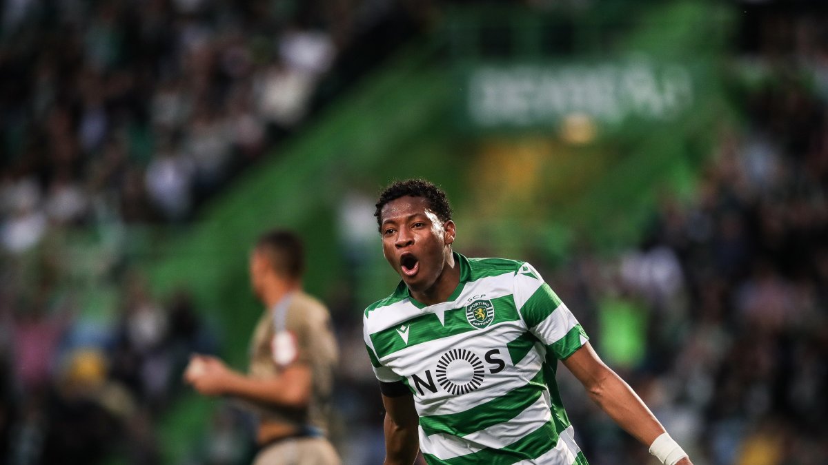 Gonzalo Plata, jugador del Sporting Lisboa de la liga portuguesa.