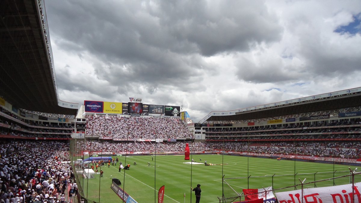 El estadio de Liga de Quito ya ha recibido finales de Libertadores, Sudamericana y Recopa.