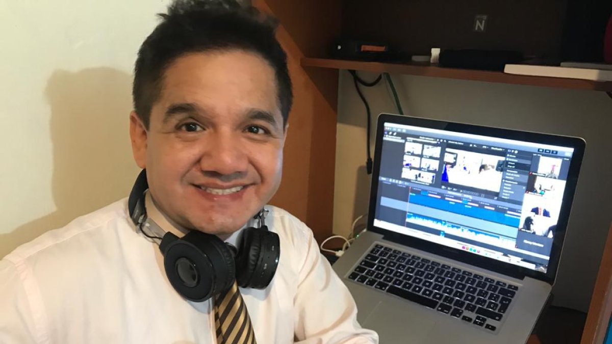 El presentador y reportero retomó sus actividades tras recuperarse de la dolencia.