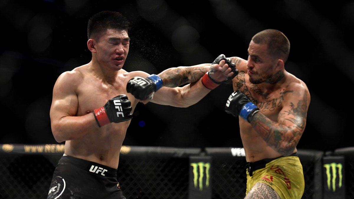 Pelea entre Chito Vera y el chino Song Yadong,