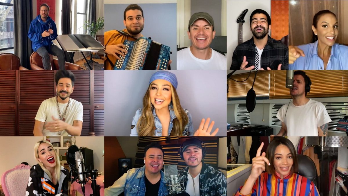 La canción reune el trabajo de varios artistas latinos.