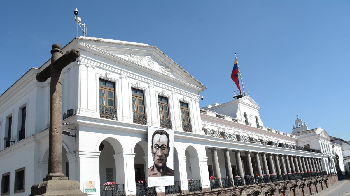 El Palacio de Carondelet es la sede del poder Ejecutivo.