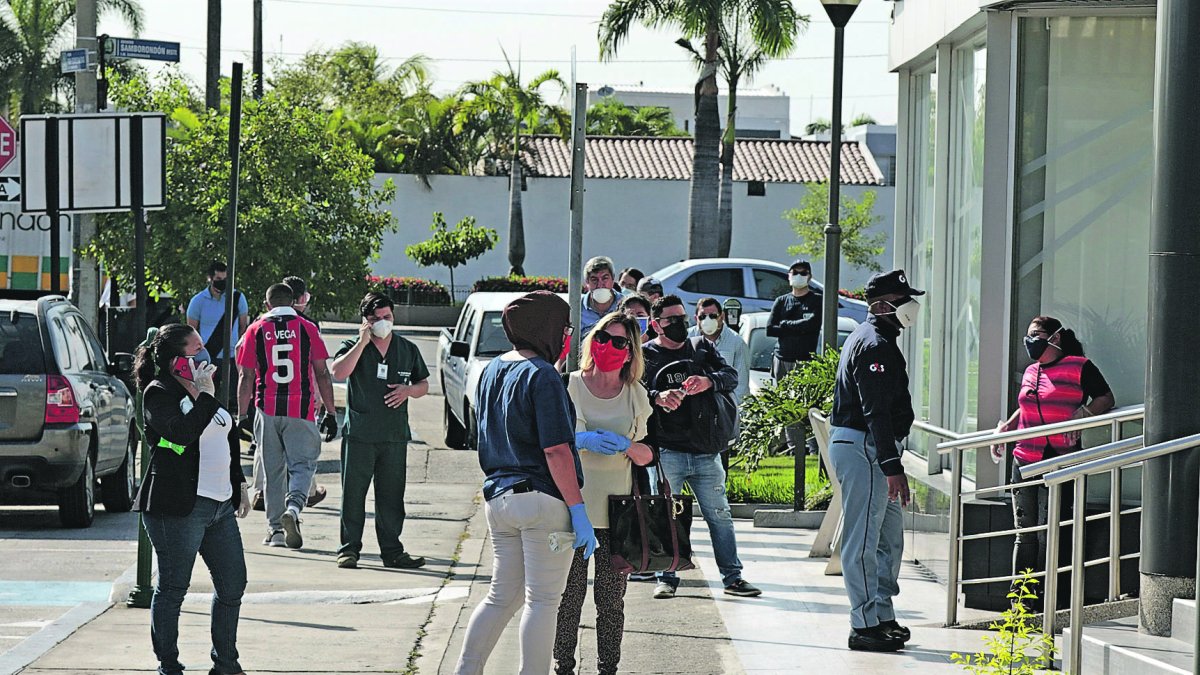 Ayer, en Samborondón se retomaron algunas actividades. Se establecieron medidas de seguridad.