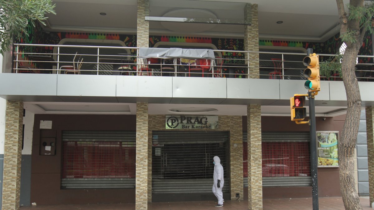 Discotecas. En la zona rosa de Guayaquil los locales siguen cerrados.