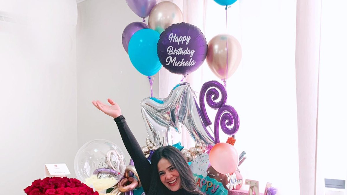 La presentadora cumplió 29 años.