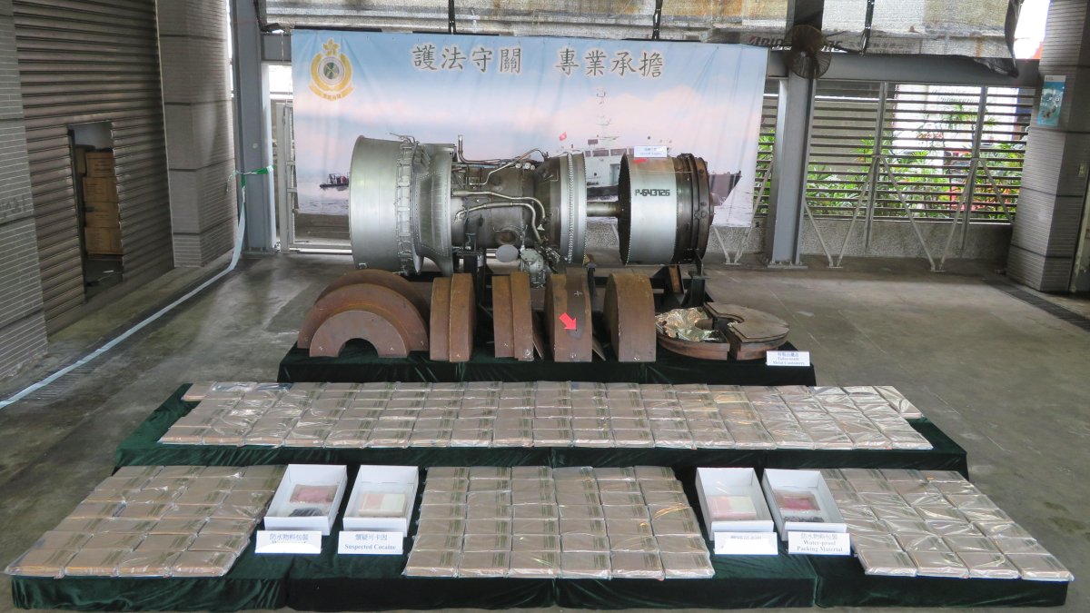 HONG KONG.- La aduana encontró una carga de drogas cuyo valor en el mercado local es de 31,7 millones de dólares.