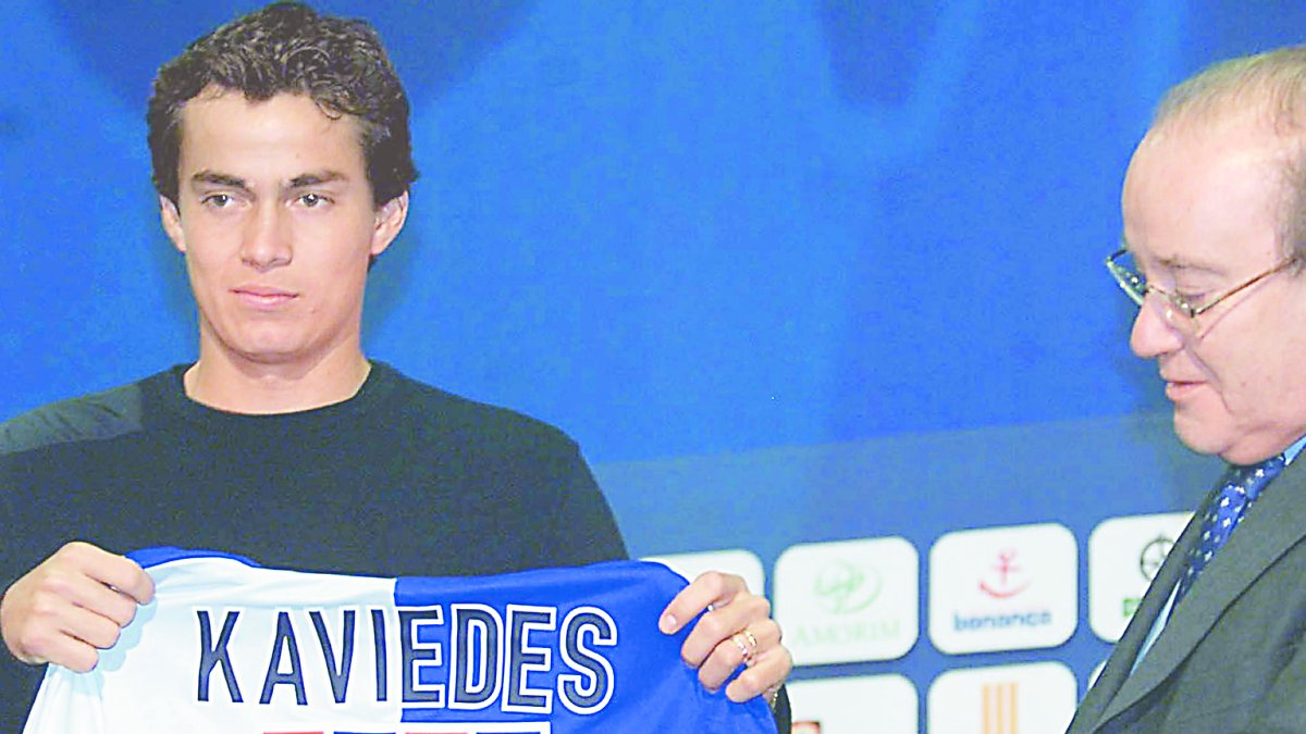 Jaime Iván Kaviedes militó en el Porto que tenía como técnico a Jose Mourinho.