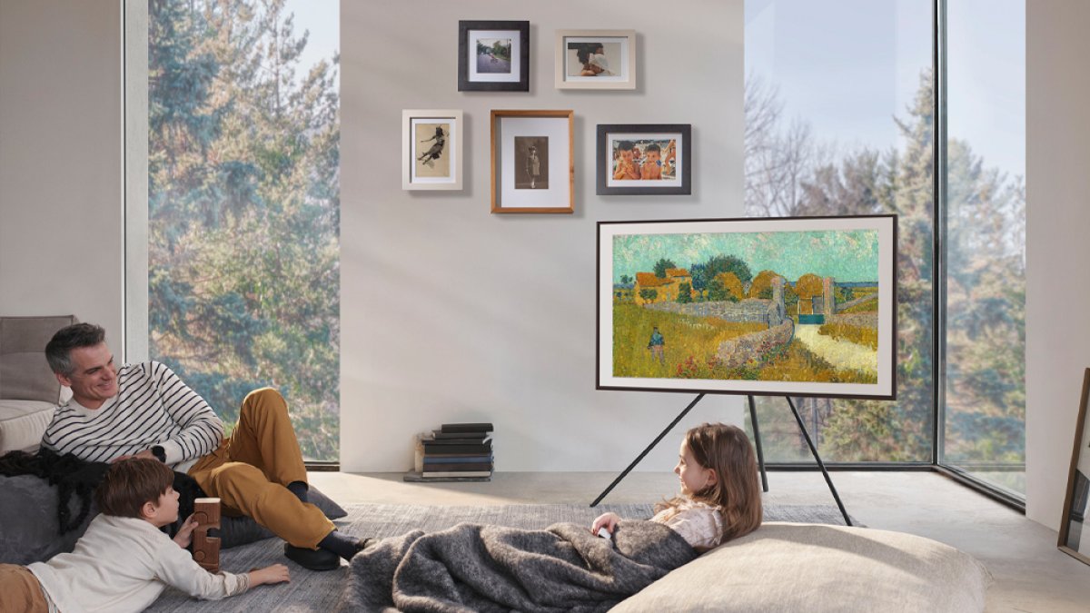 The Frame ofrece más de 1.200 obras de arte que se pueden obtener a través de la plataforma ArtStore.