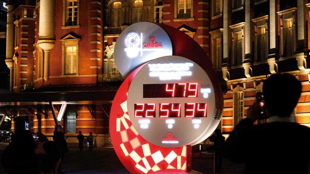 Conteo. El reloj oficial que marca el inicio de la nueva fecha de los Juegos Olímpicos el año entrante sigue su curso indiferente ante la incertidumbre de todos las dirigentes deportivos mundiales.