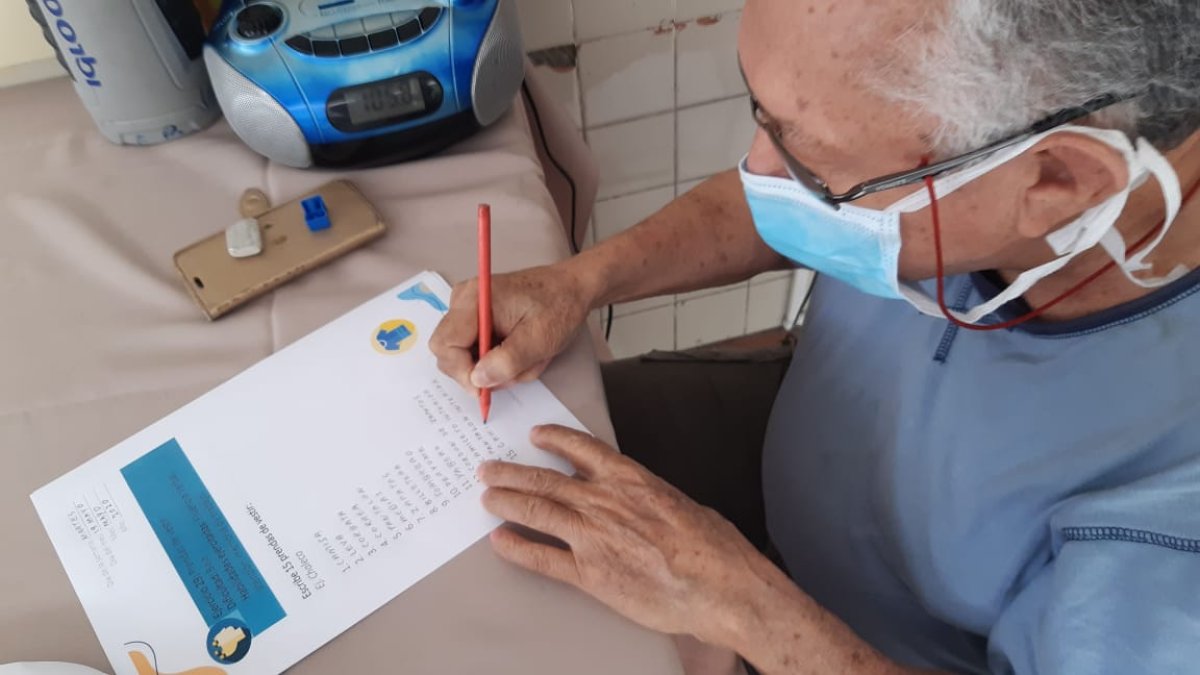 Acciones. Los residentes del Hogar Corazón de Jesús realizan una serie de actividades.