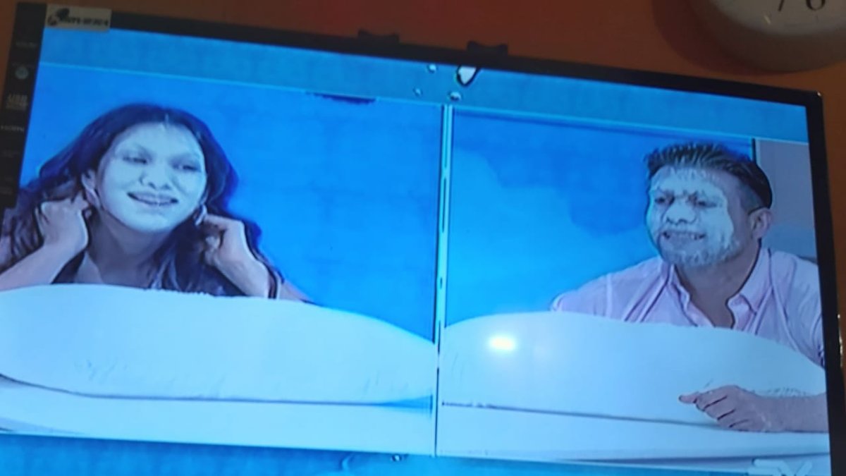 Durante su participación en la revista de Ecuavisa.