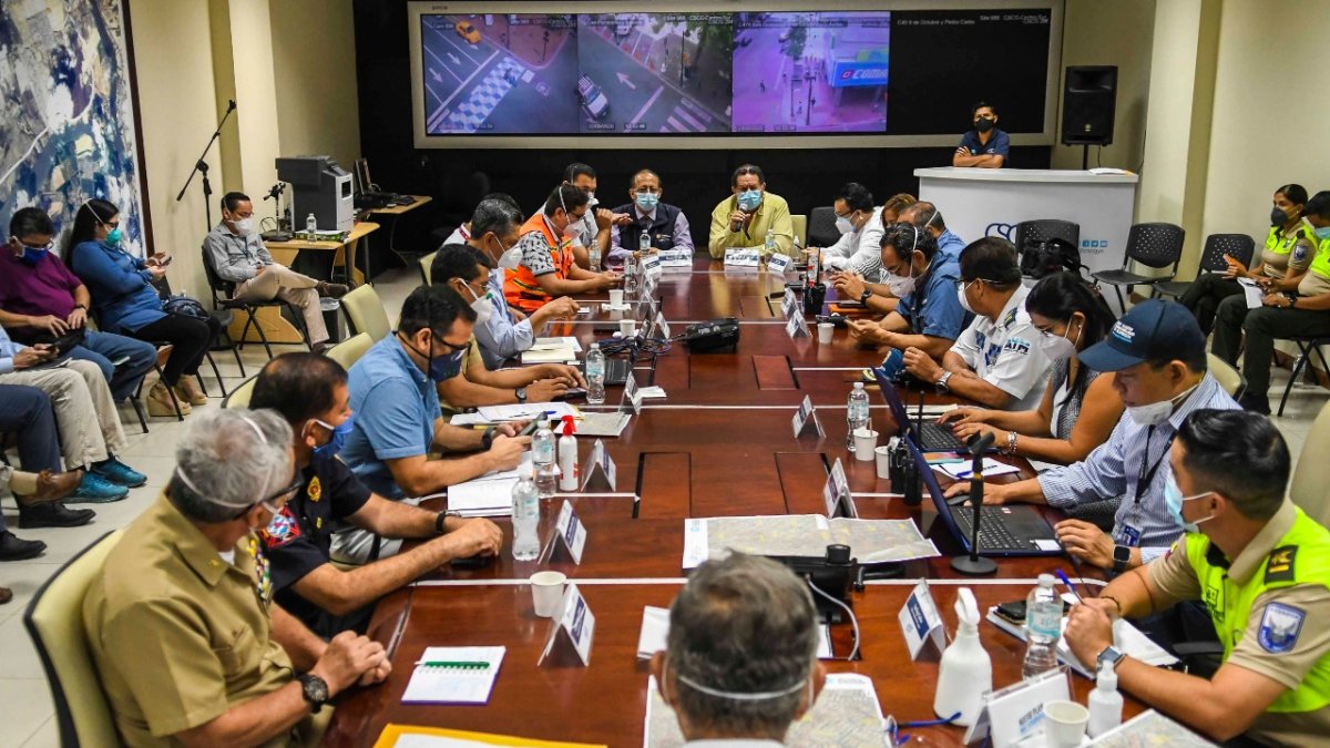 Sesión. El COE cantonal de Guayaquil se reunirá nuevamente el miércoles3 de junio.