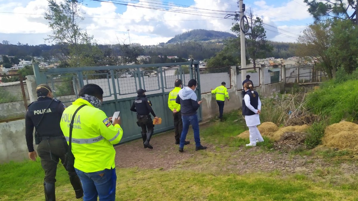 El jefe del Área Administrativa del Hospital siquiátrica Julio Endara de Conocoto.