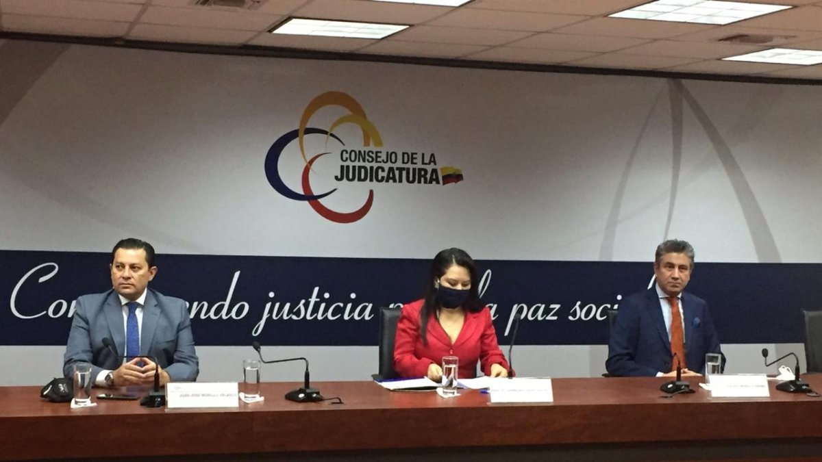 La presidenta del Consejo de la Judicatura María del Carmen Maldonado informó que se reestablecen las actividades desde este jueves.