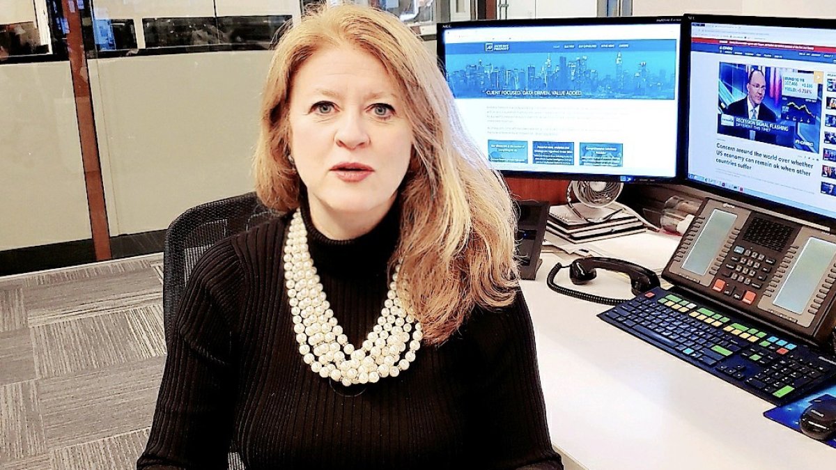 Morden trabaja para Amherst Pierpont, con sede en Nueva York