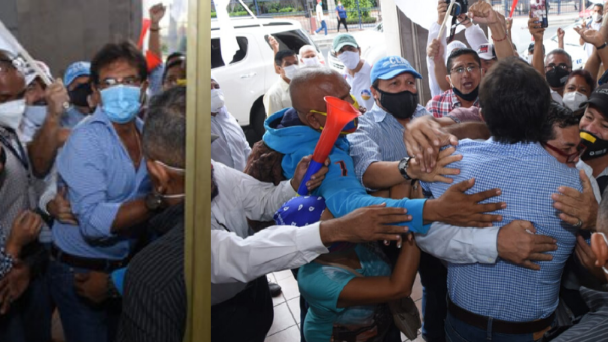 Carlos Luis Morales regresó este 4 de junio a la prefectura.