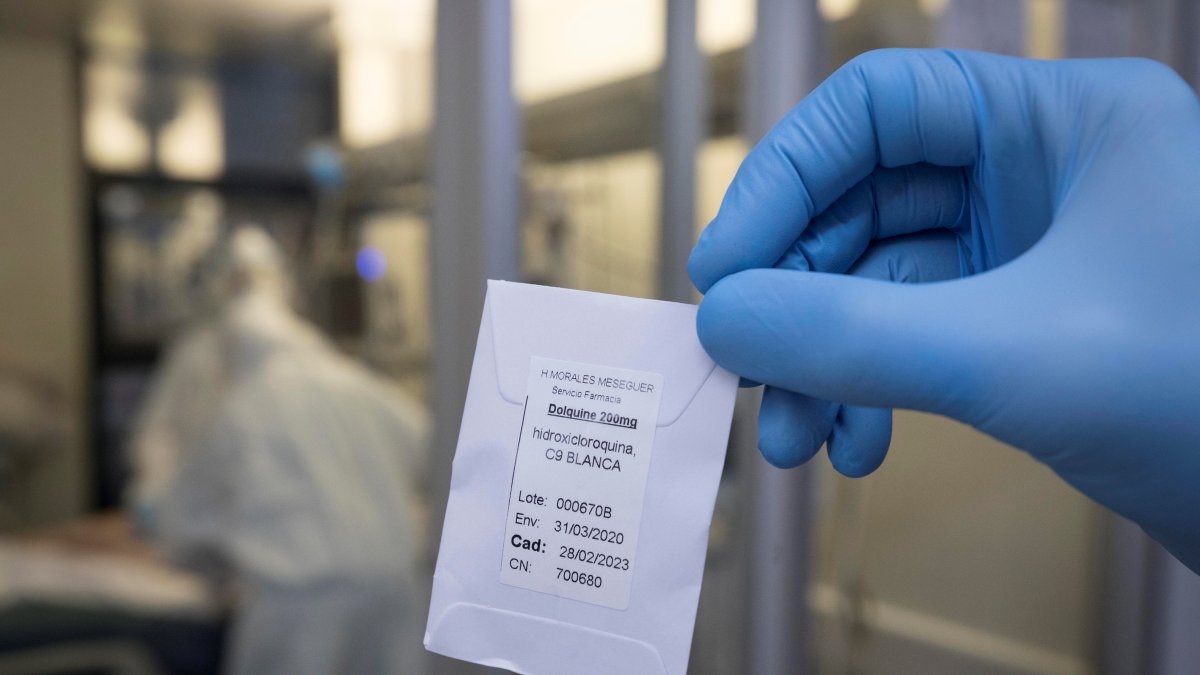 Referencial. La hidroxicloroquina es un medicamento utilizado desde hace décadas en enfermos de malaria y de afecciones reumáticas.