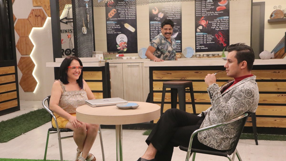 Claudia Camposano y Christian Maquilón.