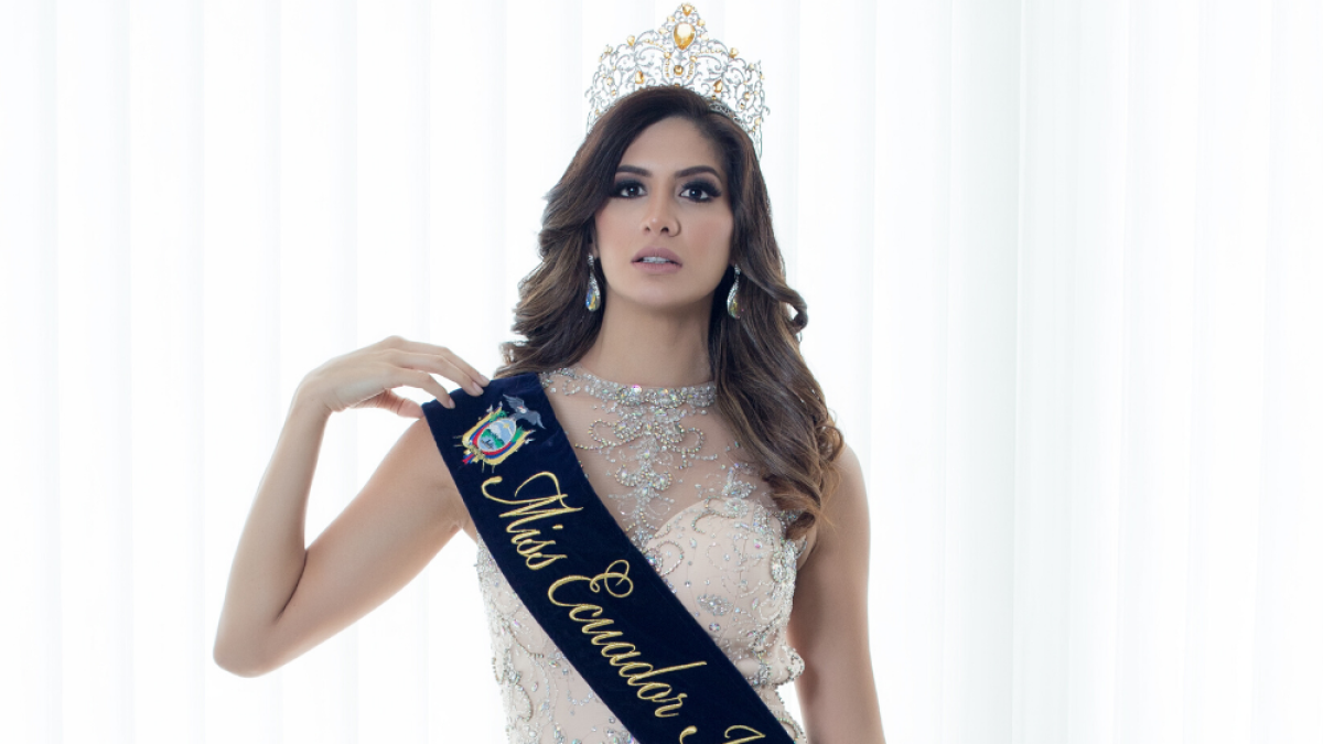 Jocelyn en el año 2017 cuando participó en Miss International.