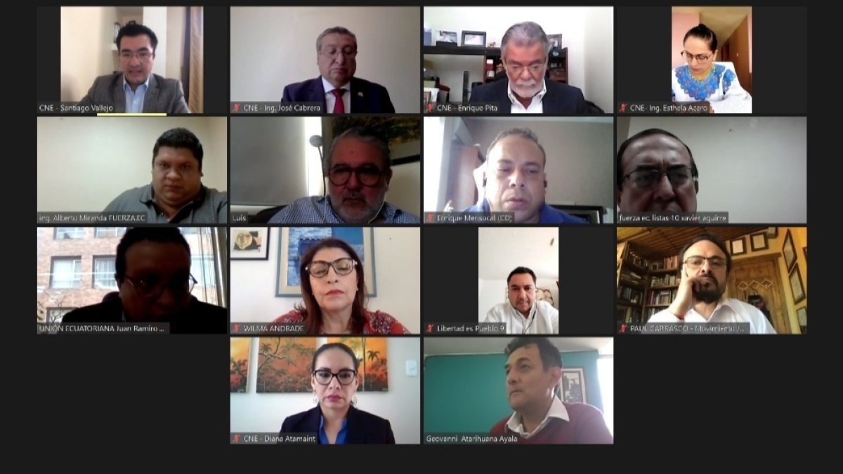 El Consejo Consultivo se realizó mediante videoconferencia con los consejeros electorales.