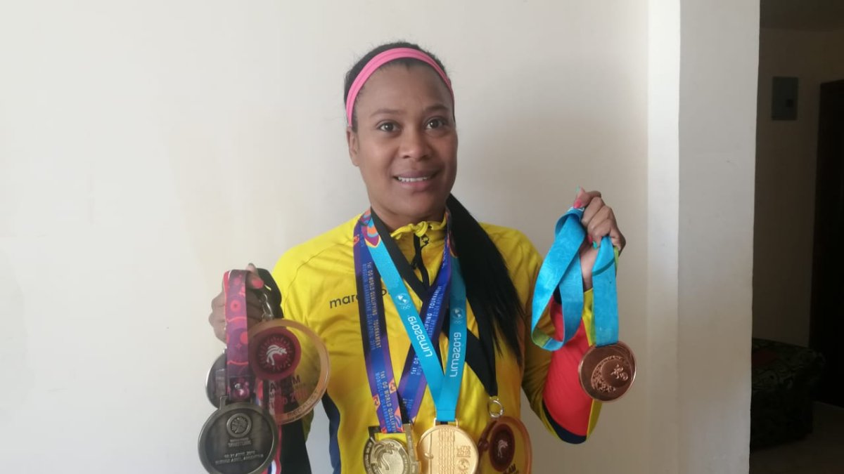 La luchadora Lissette Antes decidió dedicarse de lleno a su familia.