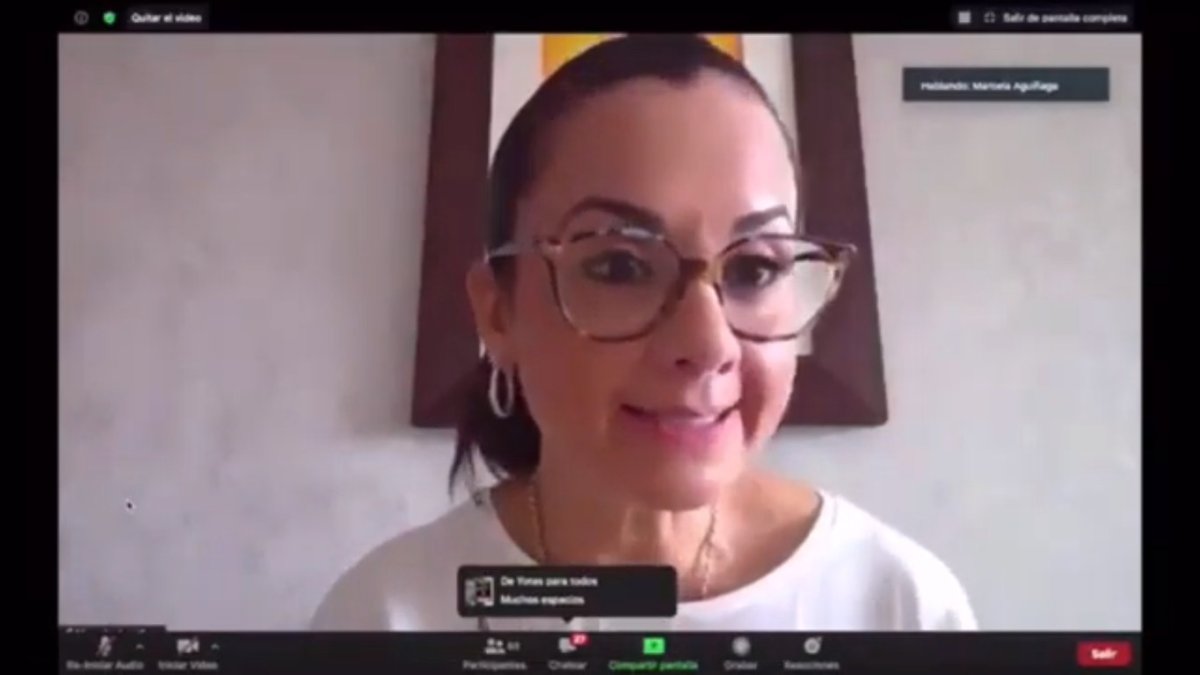 La asambleísta Marcela Aguiñaga (RC) podría ser la interpelante