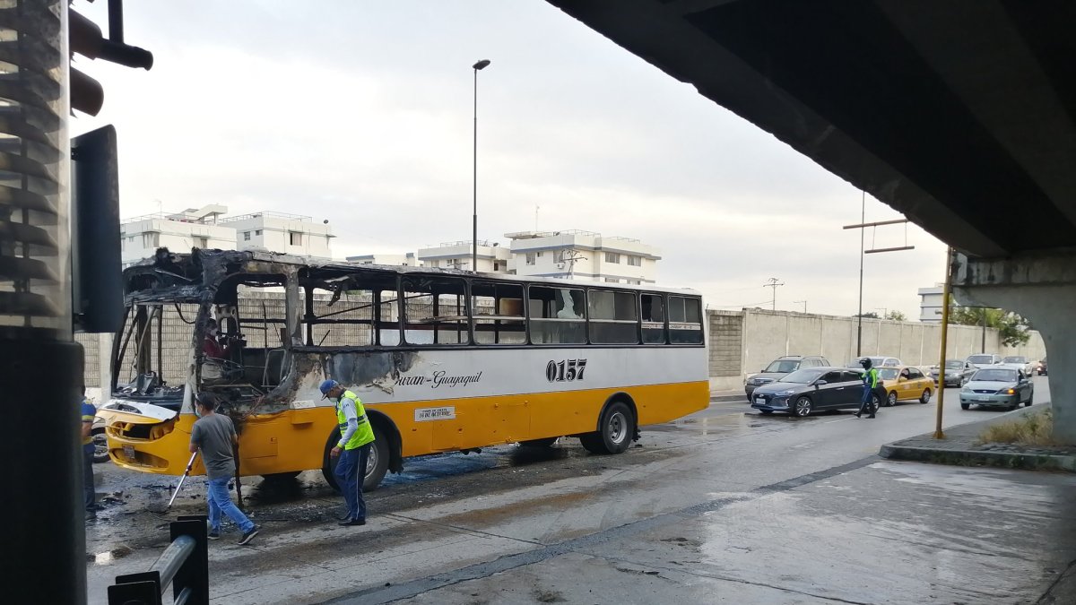 Hecho. El hecho ocurrió la mañana de este 12 de junio en el norte de Guayaquil.