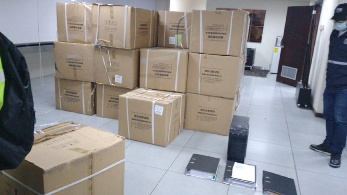 La Fiscalía hizo allanamientos en diversos inmuebles de Guayaquil y Durán