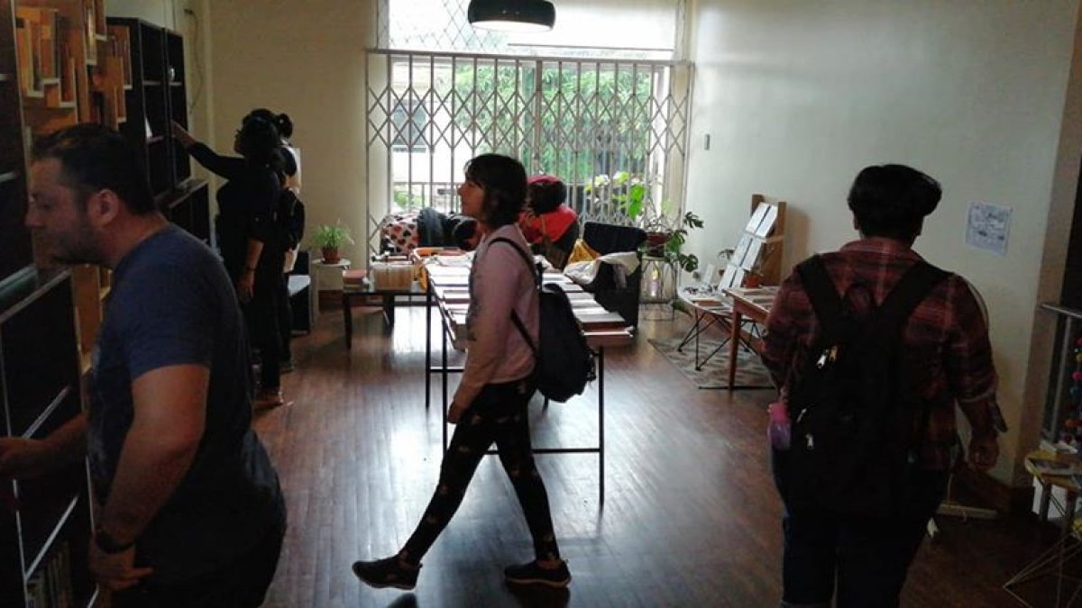 Los 'Garaje de Libros' de La Colectiva se realizaban mensualmente. Este sábado tendrán una nueva edición implementando medidas de bioseguridad.