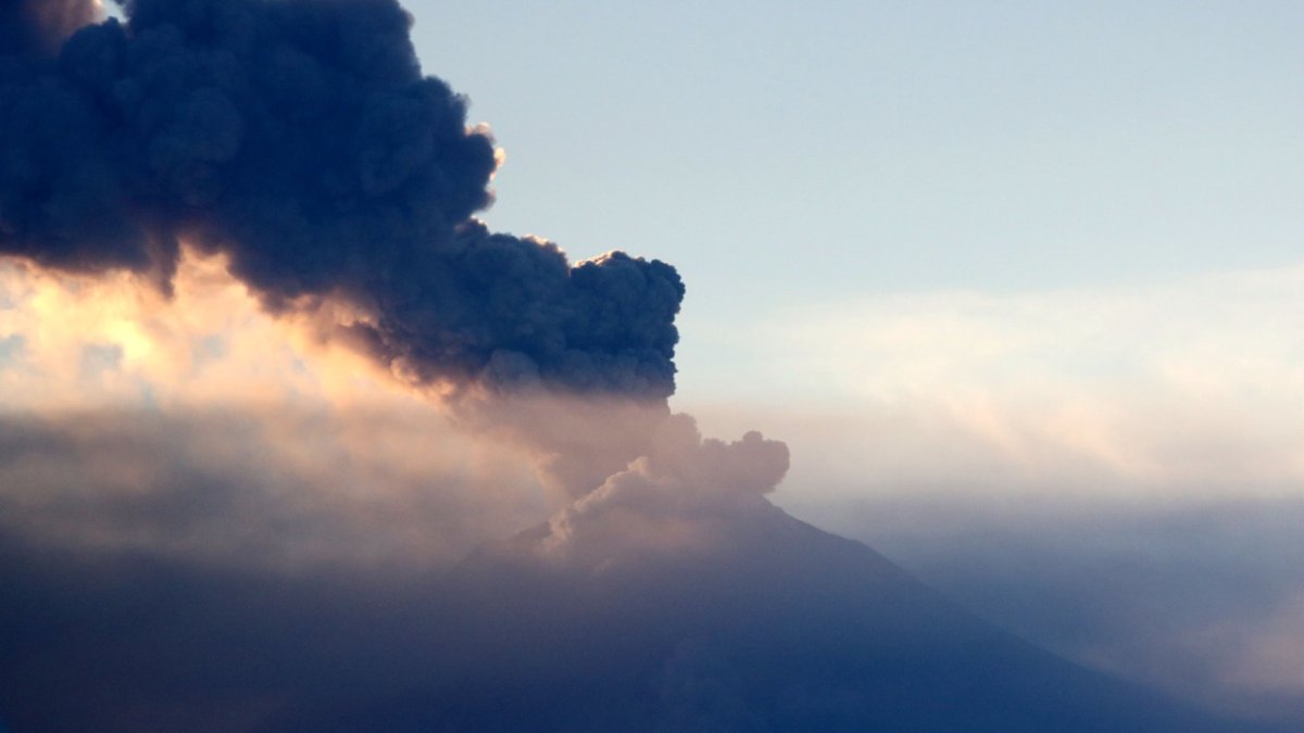 El volcán Sangay registró actividad el pasado 11 de junio.