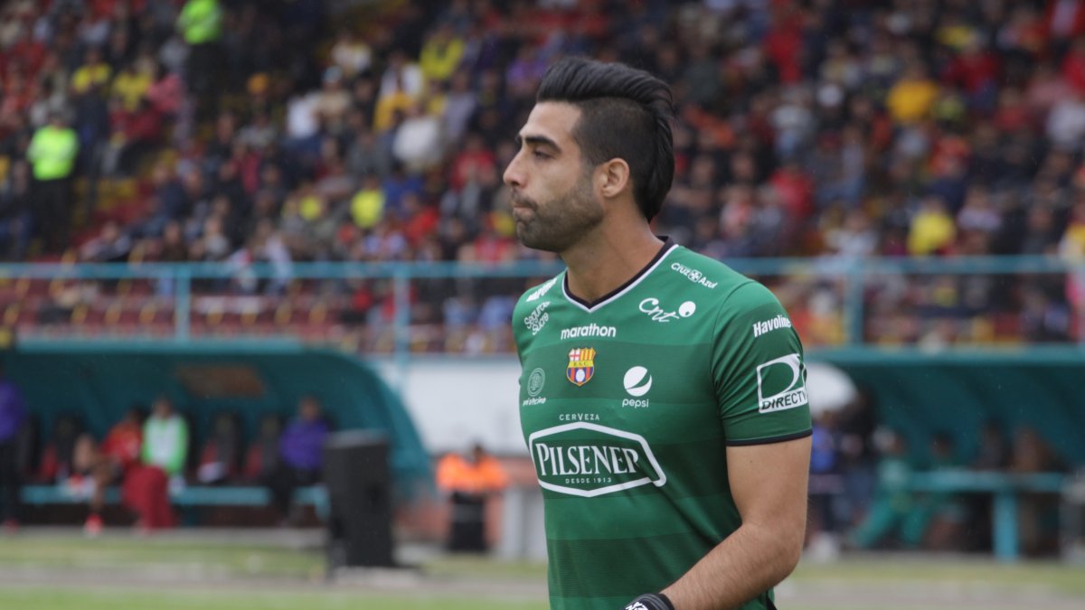 Damián Lanza fue parte de Barcelona desde la temporada 2012 a la del 2017.