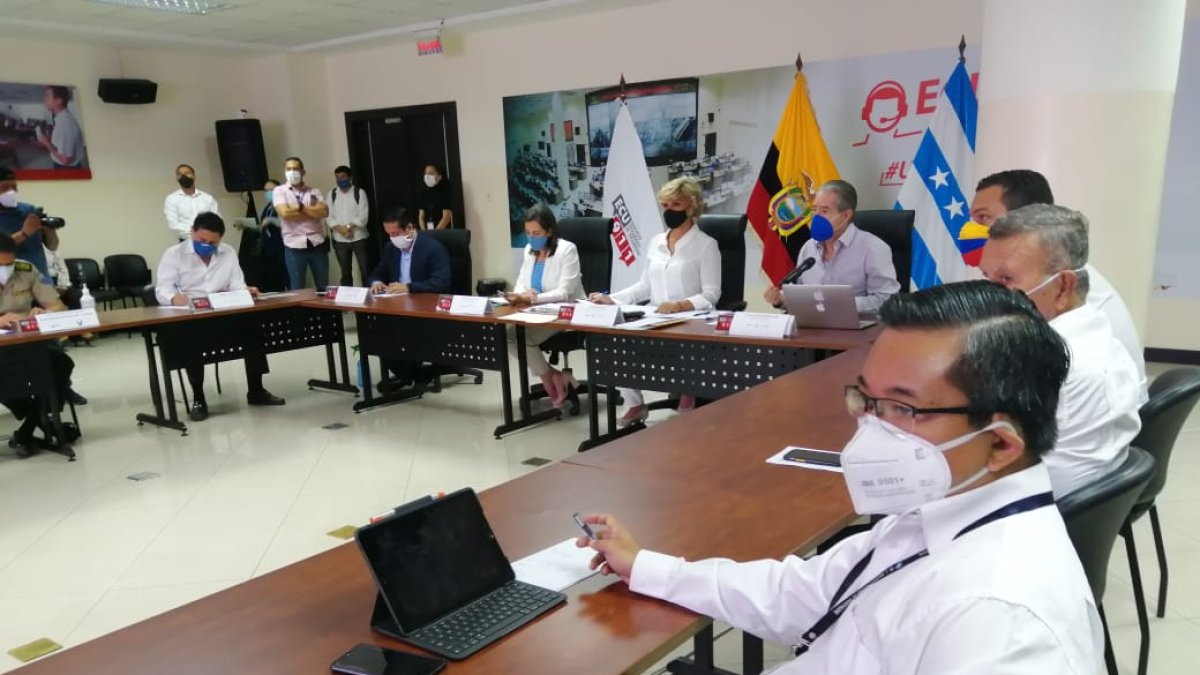 Hecho. La medida ha sido tomada por el COE Nacional en Samborondón.