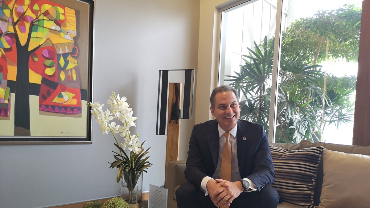 Angelo Caputi, presidente ejecutivo del Banco Guayaquil.