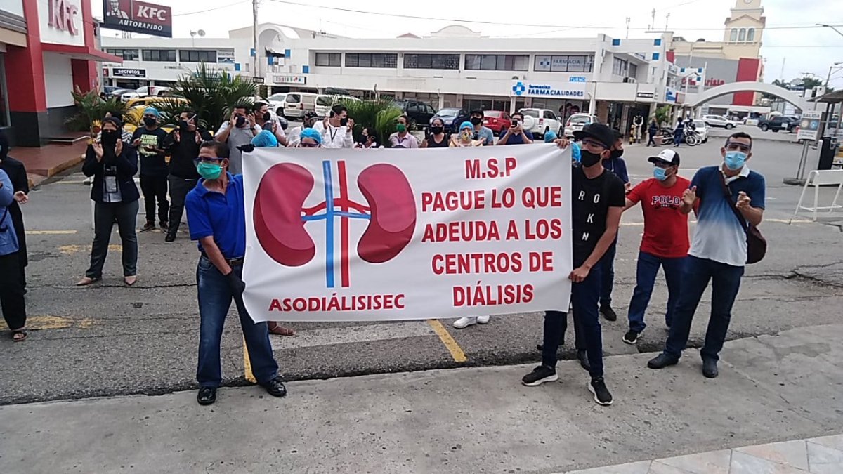 Hecho. La protesto se llevó a cabo este 19 de junio en Guayaquil.