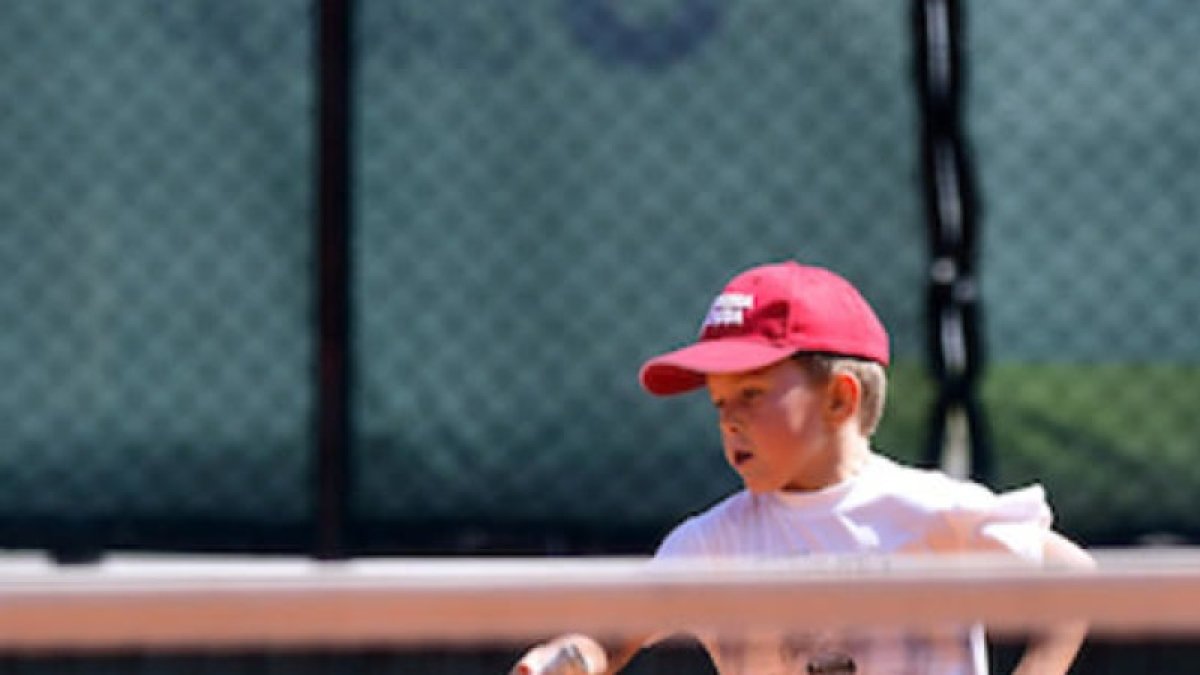 Stefan Djkovic, hijo de Nole y Jelena Ristic.