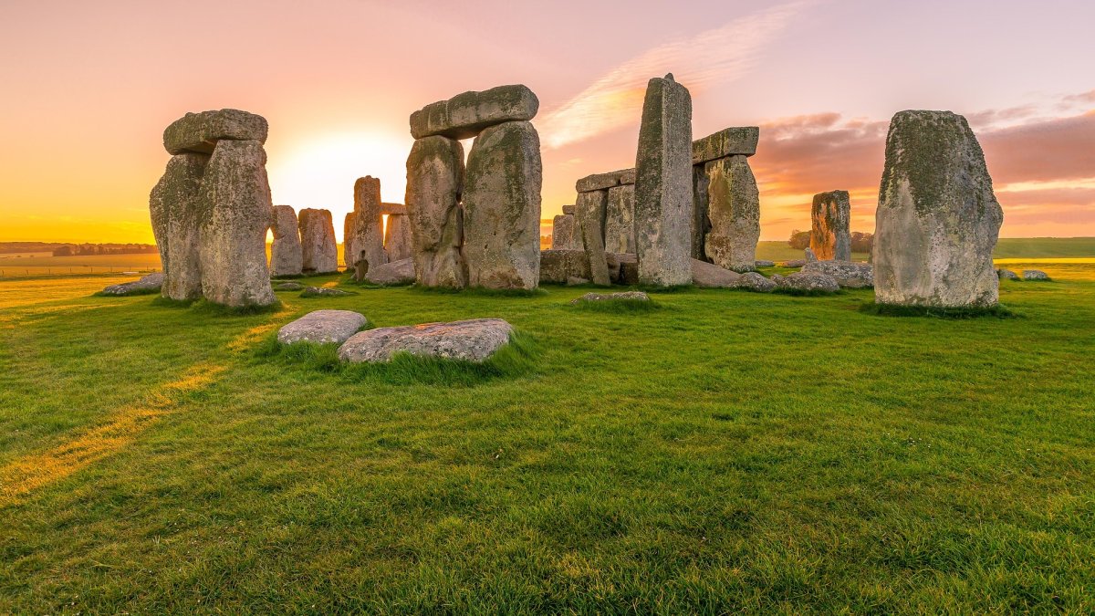 Stonehenge, el engimático megalito del Reino Unido.