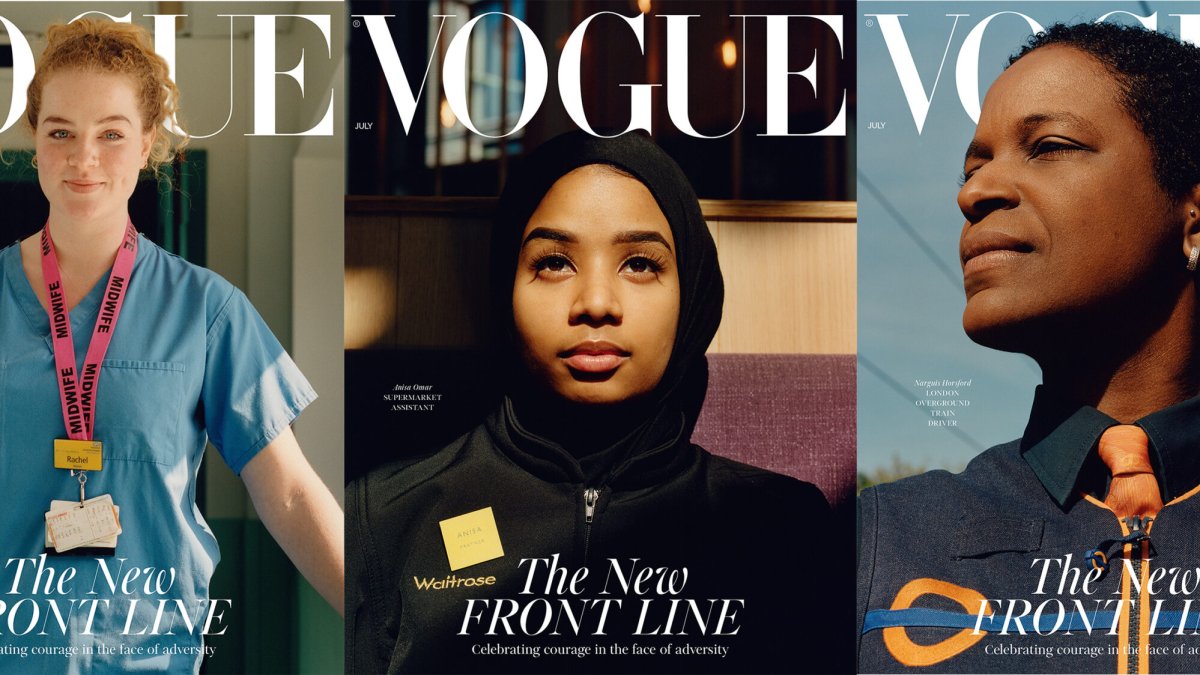 Las portadas de la edición de julio inspiró esta ola masiva de recreaciones de portadas de revista.